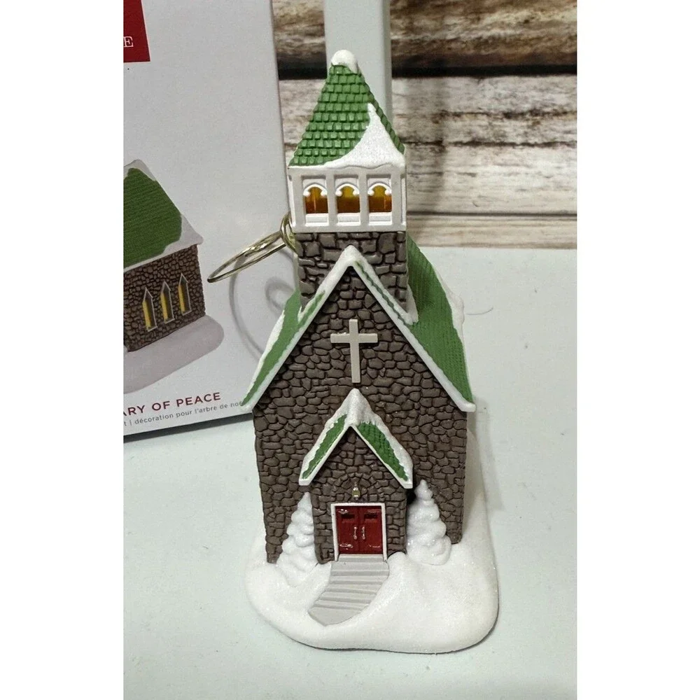Hallmark Keepsake Ornament 2022 ~ Sanctuary of Peace Church In Box